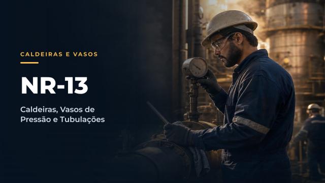 NR13 – Caldeiras, Vasos de Pressão, Tubulações e Tanques Metálicos de Armazenamento